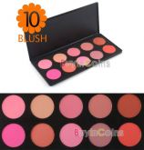 Paleta de Blush, 10 cores.