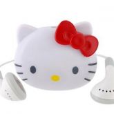 [PRONTA ENTREGA] Mini MP3 Hello Kitty 2GB + Cabo USB + Capa